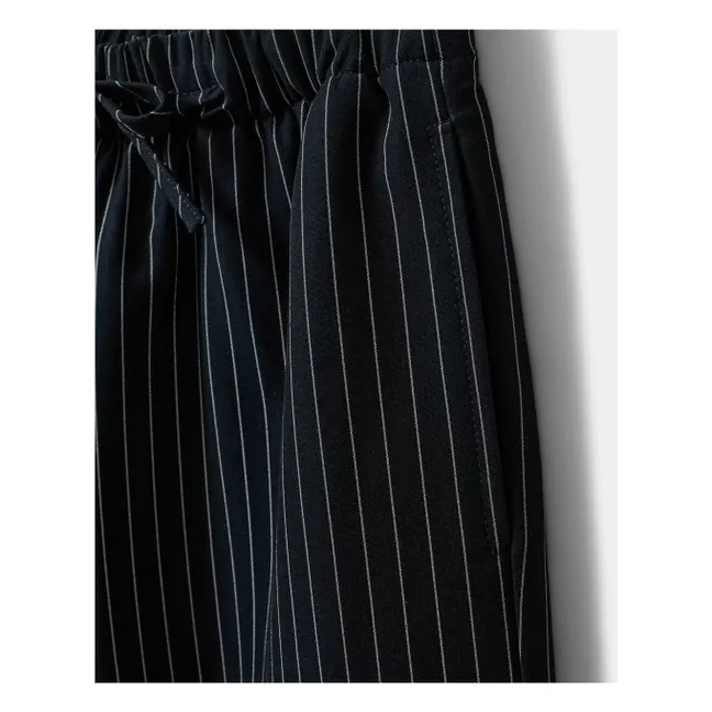 Pantalon Nolasy Rayé | Bleu marine