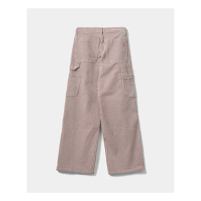 Pantalon Gittesy Rayé | Rouge