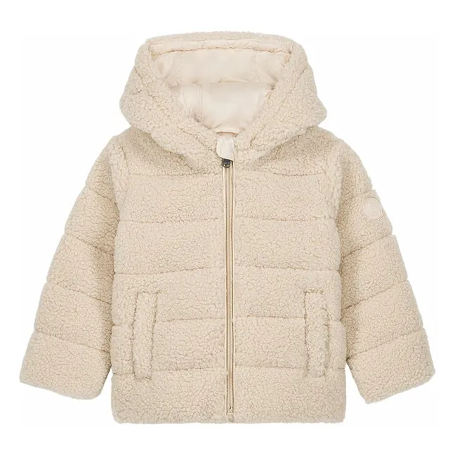 Piumino Titou in stile sherpa | Beige
