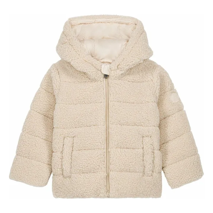 Doudoune Titou Façon Sherpa | Beige- Image produit n°0