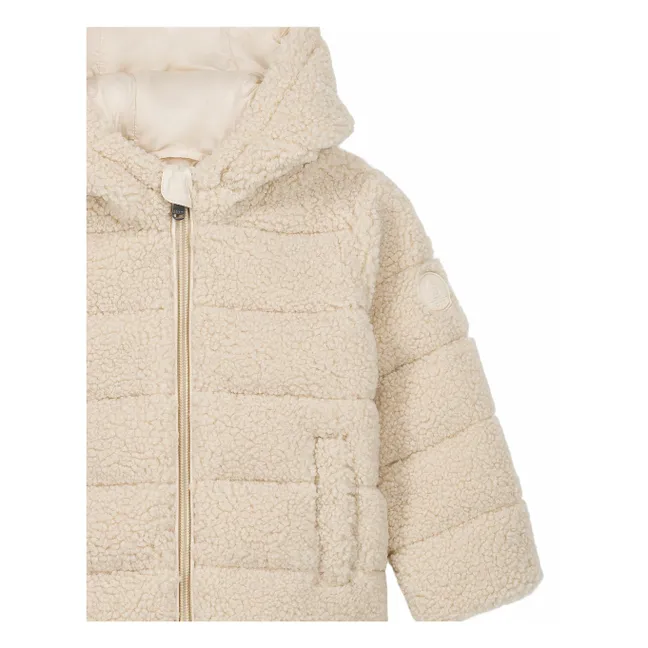 Piumino Titou in stile sherpa | Beige