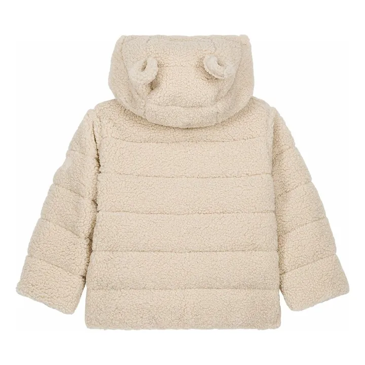 Doudoune Titou Façon Sherpa | Beige- Image produit n°2