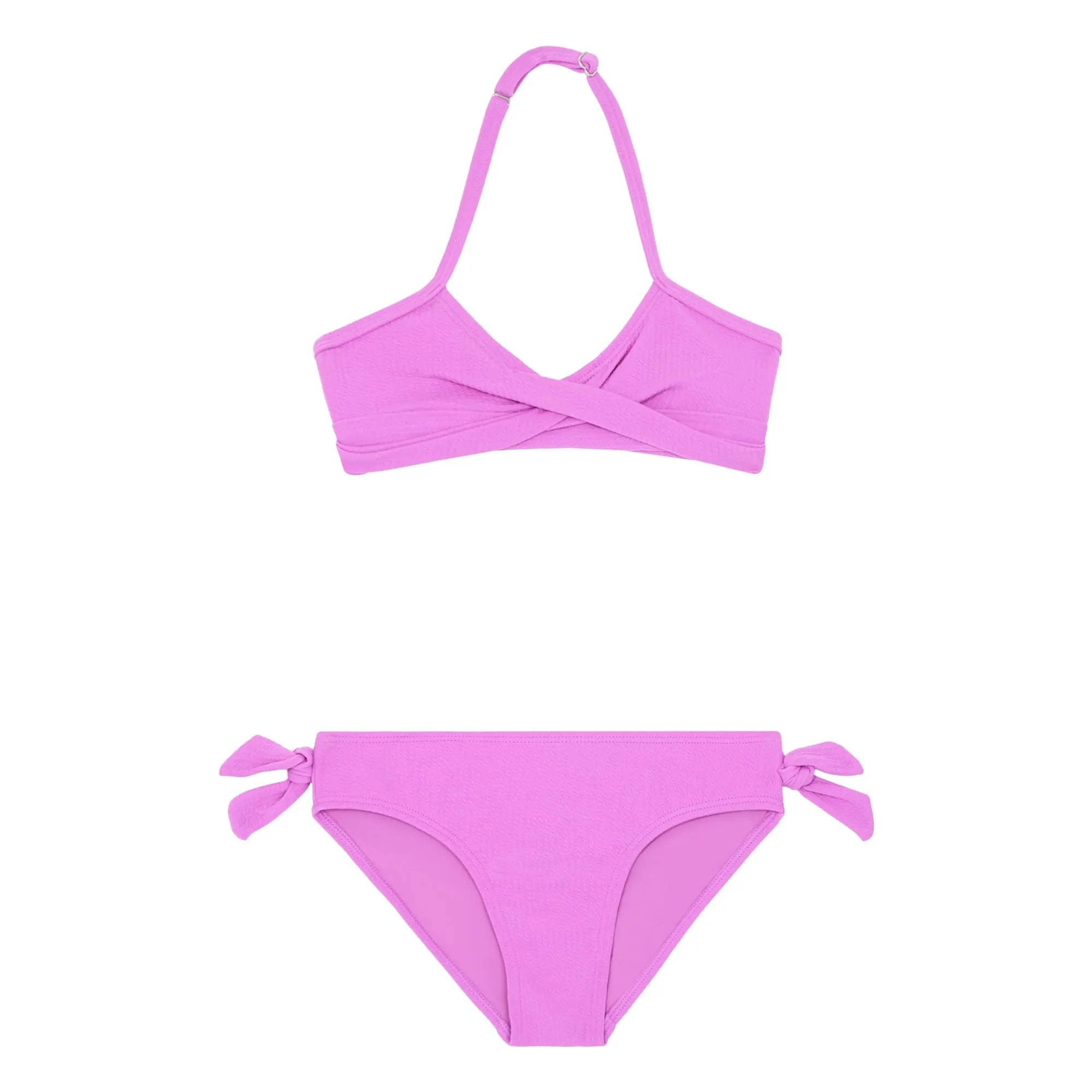 Beachlife Purple Textured 2-Piece Double Breasted Jersey