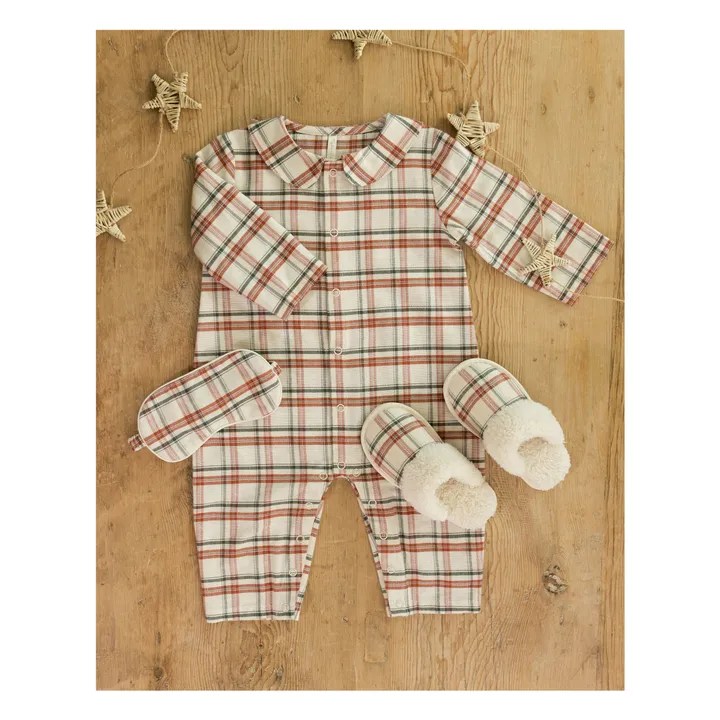 Chaussons Holiday Flannel | Ecru- Image produit n°2