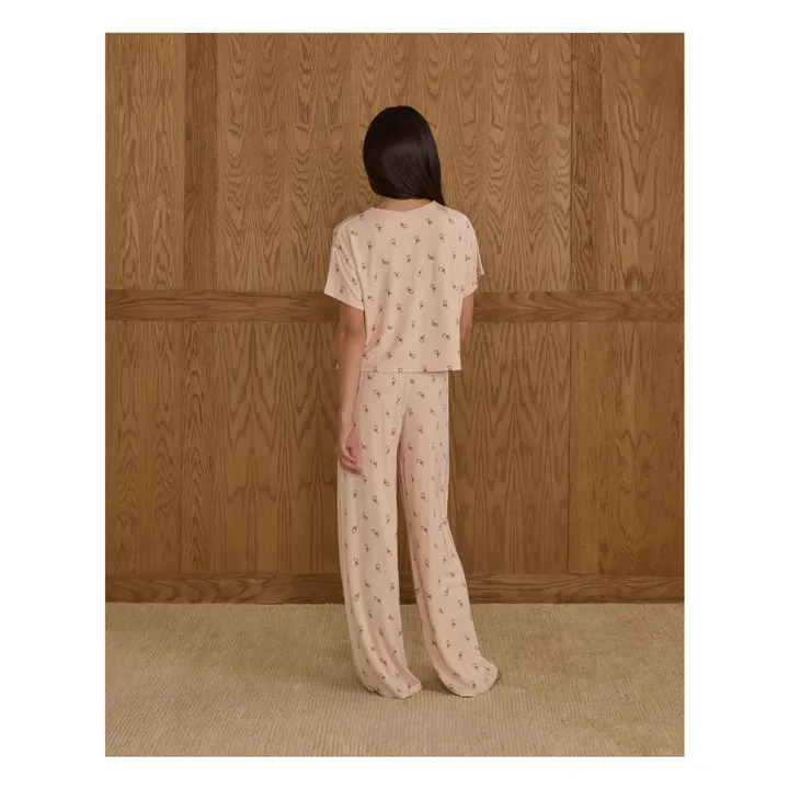 Ensemble T-shirt et Pantalon Ruthie Candy Canes | Rose poudré- Image produit n°5