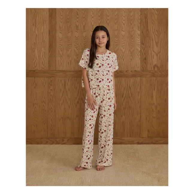 Ensemble T-shirt et Pantalon Ruthie Candy Canes | Rose poudré