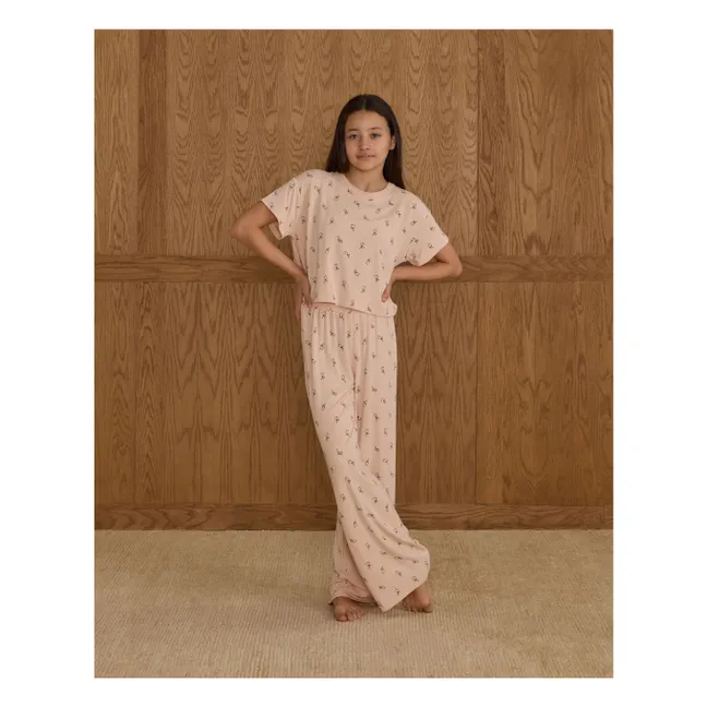 Ensemble T-shirt et Pantalon Ruthie Candy Canes | Rose poudré