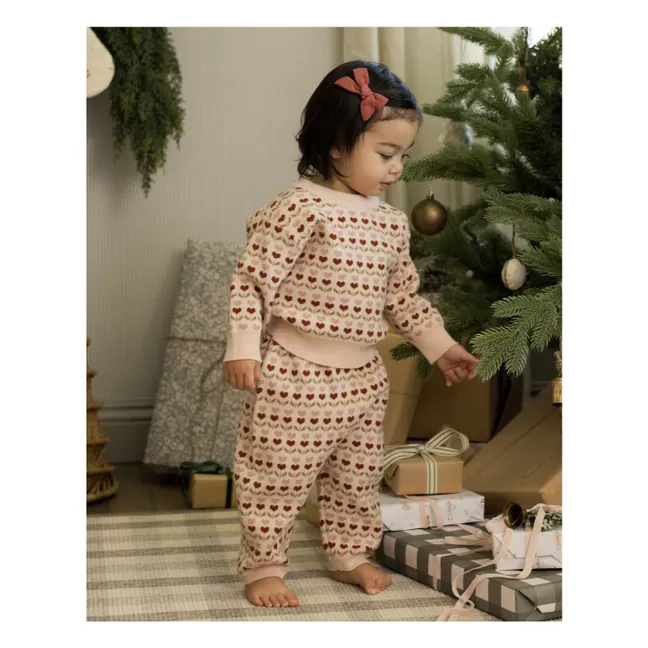 Set of 2 bow ties | Red