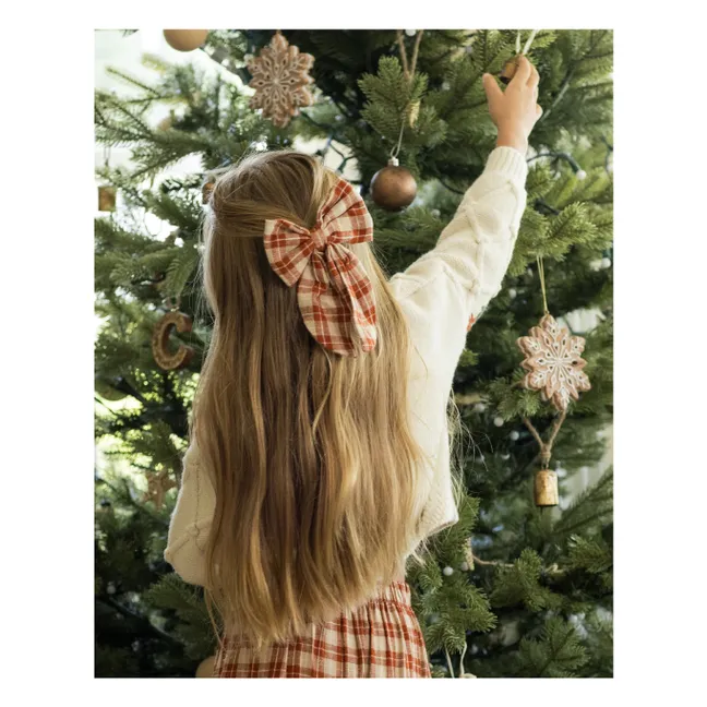 Barrette Nœud | Ivoire