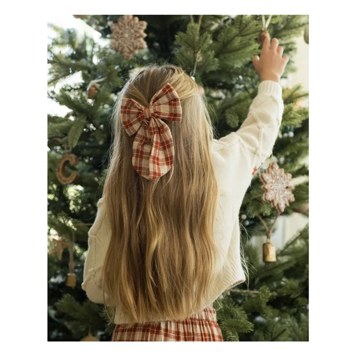 Barrette Nœud | Ivoire- Image produit n°0