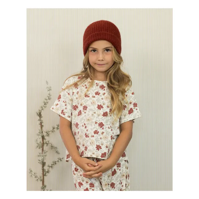 Cappello in maglia a coste | Rosso