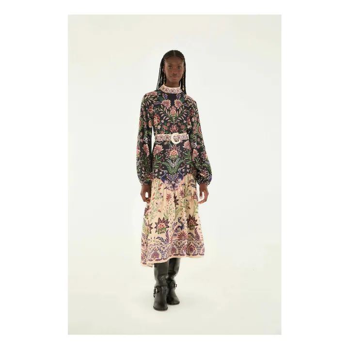 Robe Marvelous Garden | Noir- Image produit n°2