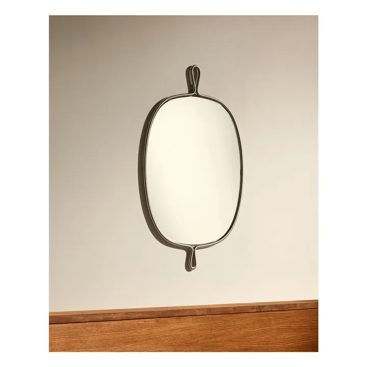 Miroir en inox brossé Arpège | Inox- Image produit n°1