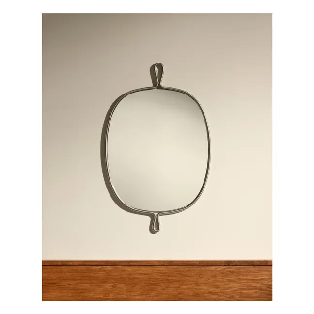 Miroir en inox brossé Arpège | Inox