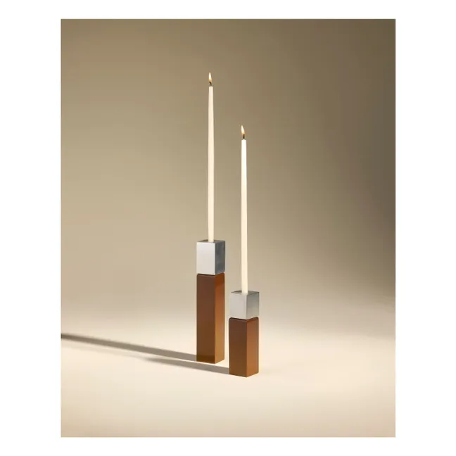 Oscar candlestick | Carmine red