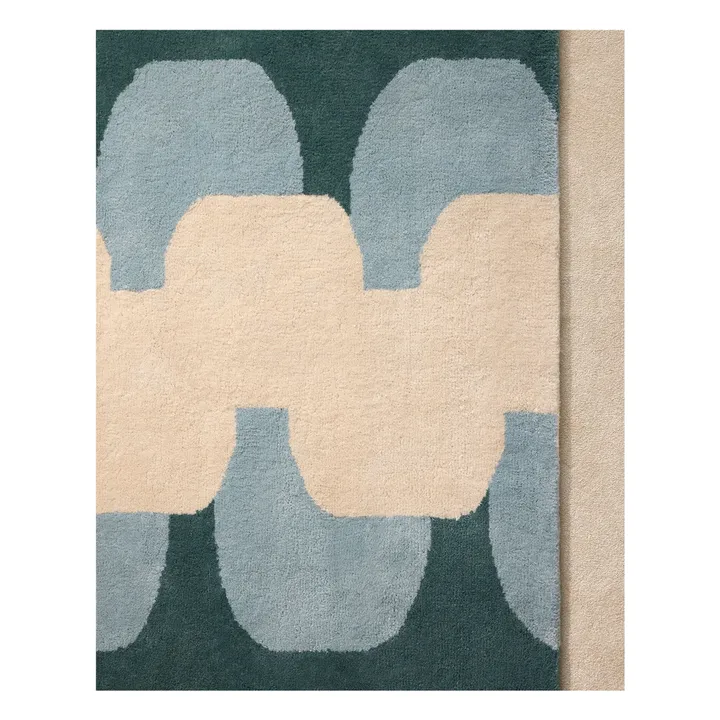 Tapis en laine Cadence | Thé de Chine- Image produit n°1
