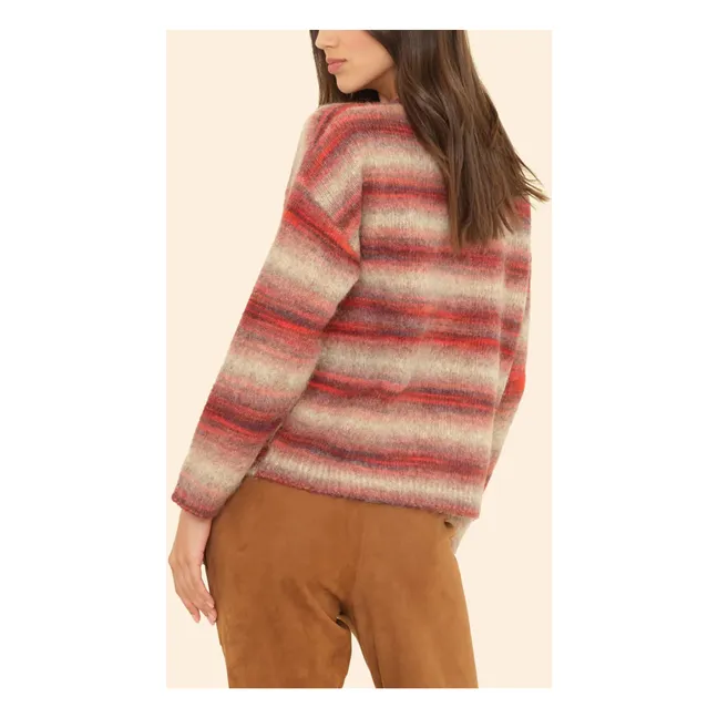 Pull Anders Laine Mérinos et Alpaga | Terracotta