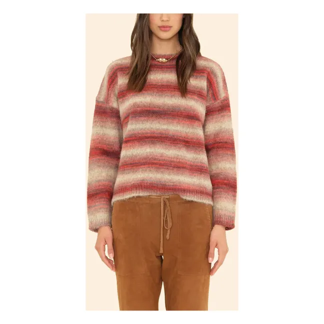 Pull Anders Laine Mérinos et Alpaga | Terracotta