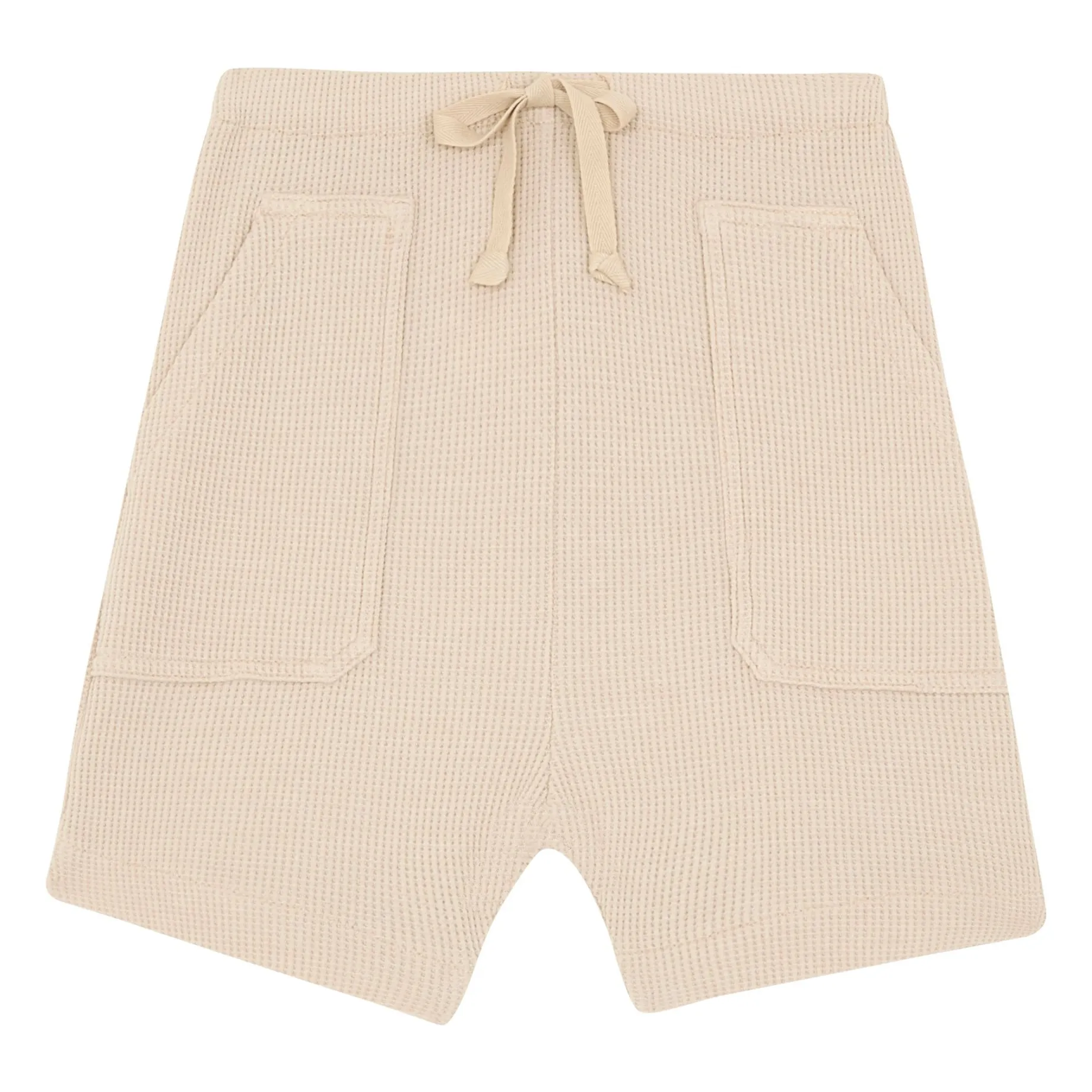 Zhoe & Tobiah Beige Waffle Shorts