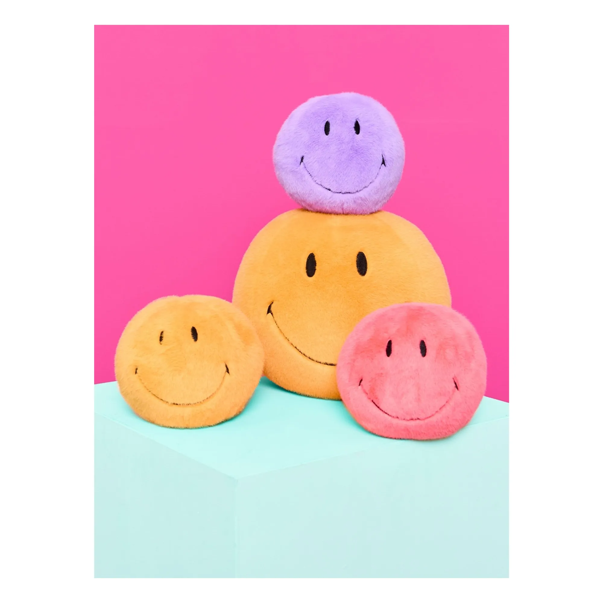 Bon Ton Toys - SMILEY - Peluche Smiley Fuzzy (Bon Ton Toys) - Image 1