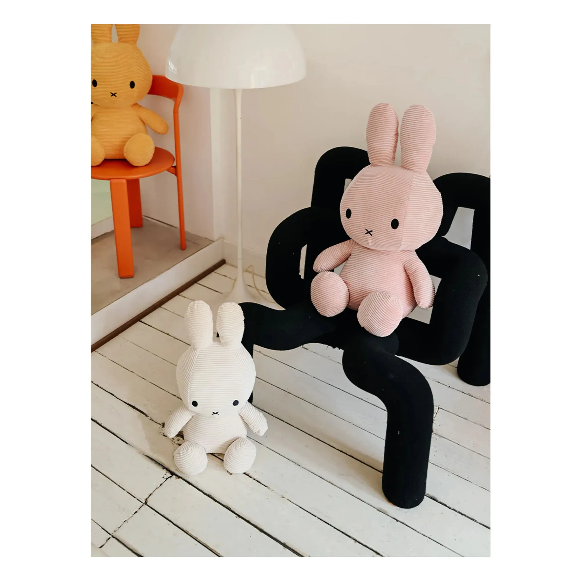 Bon Ton Toys - MIFFY - Peluche Miffy en velours côtelé (Bon Ton Toys) - Image 1