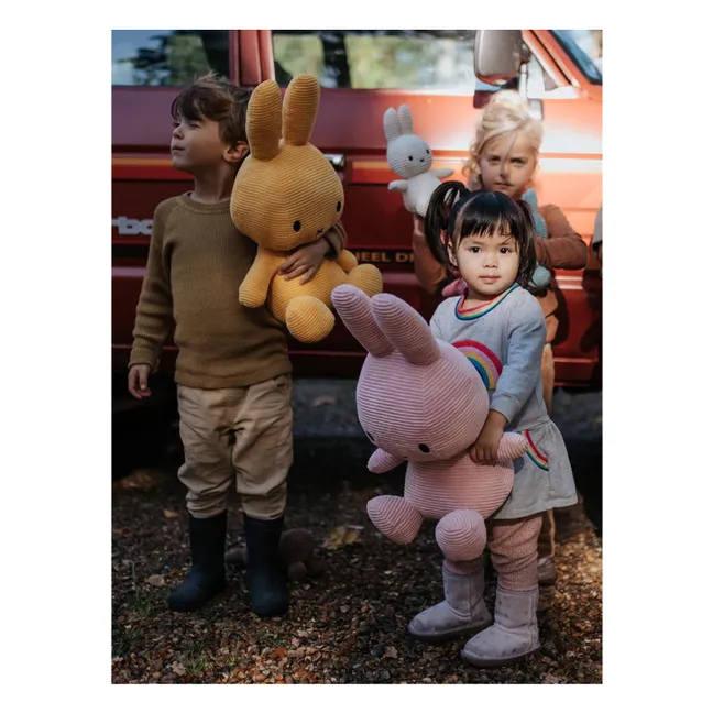 MIFFY - Miffy plush in corduroy | Pink