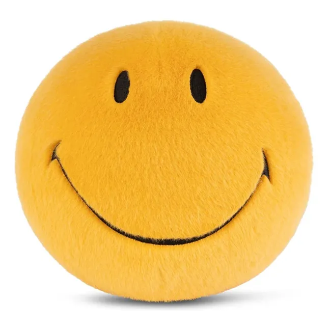 SMILEY - Peluche Smiley Fuzzy | Jaune