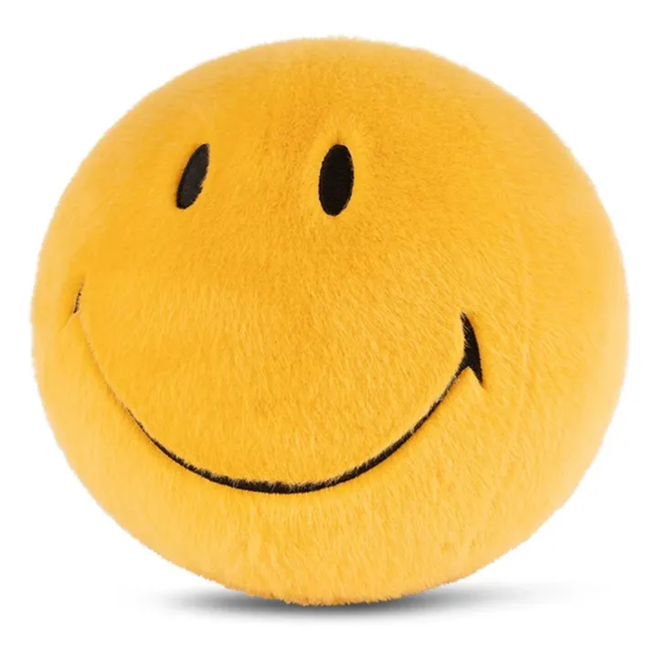 SMILEY - Peluche Smiley Fuzzy | Jaune- Image produit n°1
