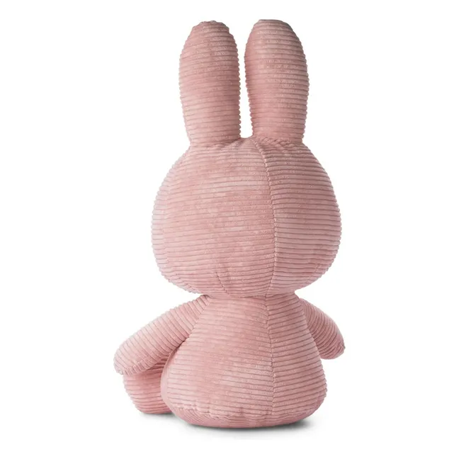 MIFFY - Peluche Miffy en velours côtelé | Rose