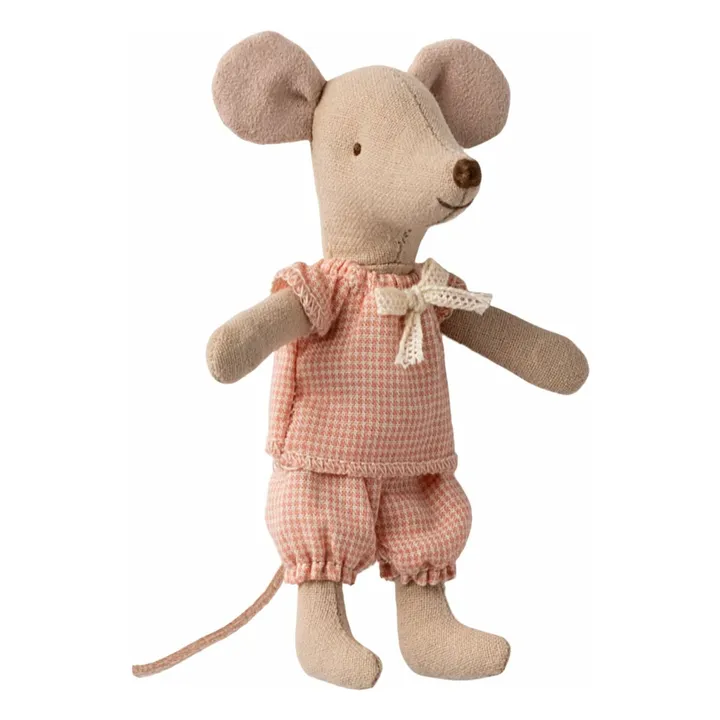 Petite sœur souris dans sa boîte d'allumettes- Image produit n°1