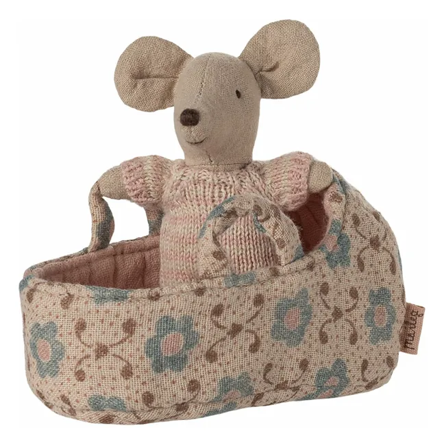 Baby mouse in its bassinet | Pink