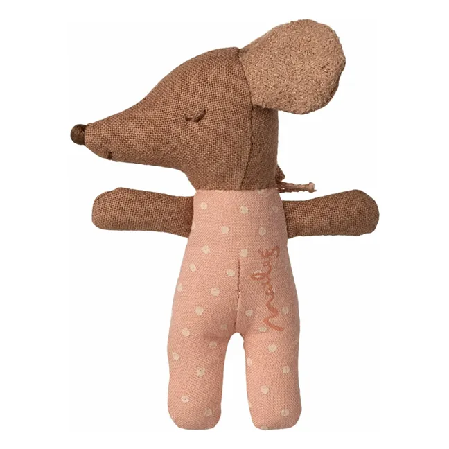 Ratoncito "Sleepy wakey" en caja  | Rosa