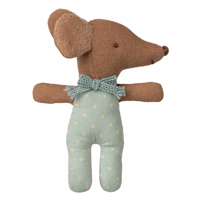 Ratoncito "Sleepy wakey" en caja | Azul