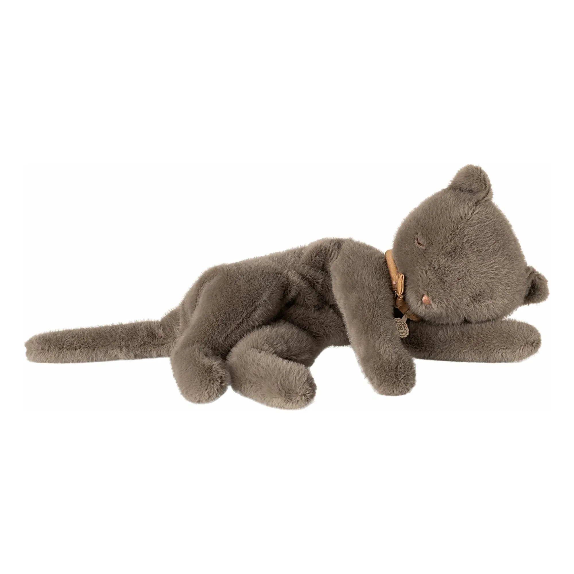 Maileg Grey Sleeping Kitten Plush