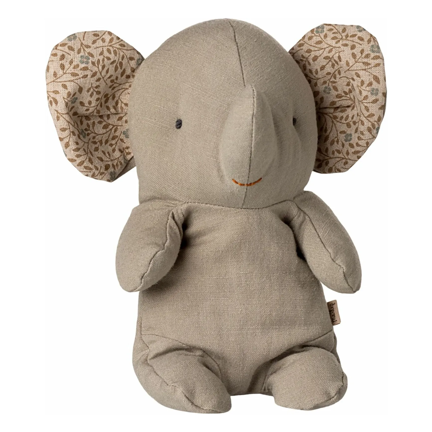 Maileg Light Grey Elephant Plush