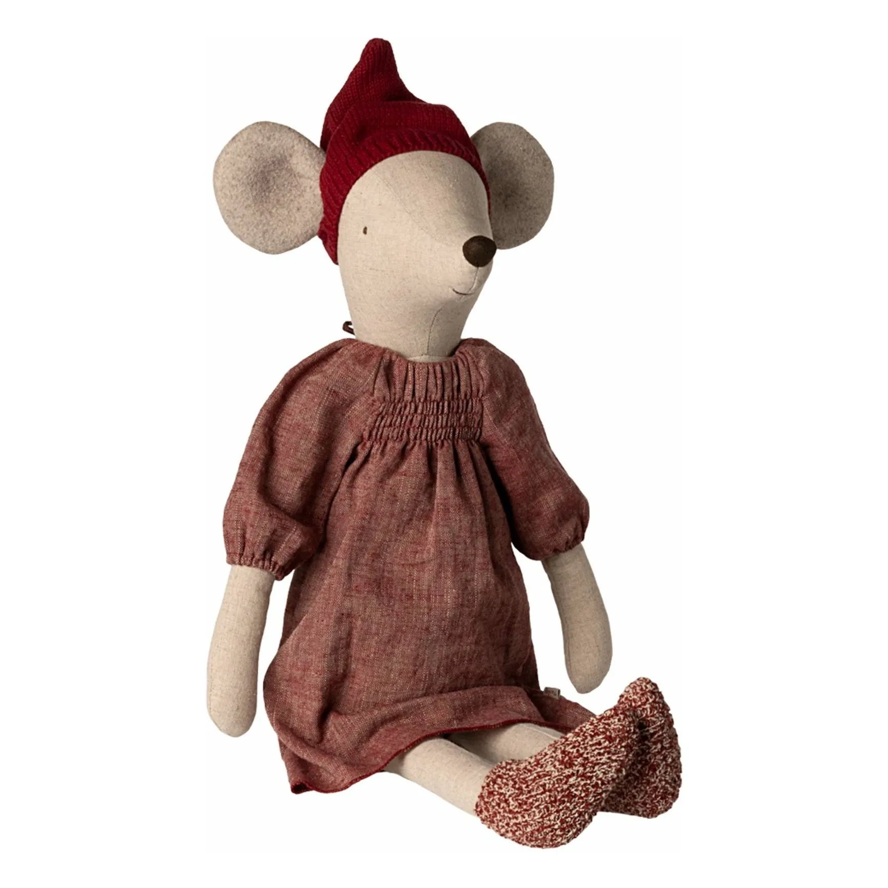Maileg Red Christmas Mouse Plush