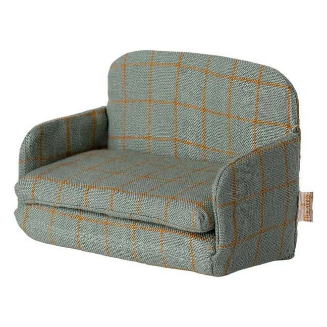 Sofá cama SuitCasa de cuadros vichy