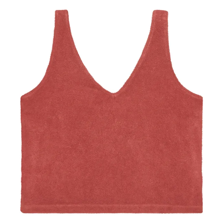Débardeur Femme éponge | Terracotta- Image produit n°0
