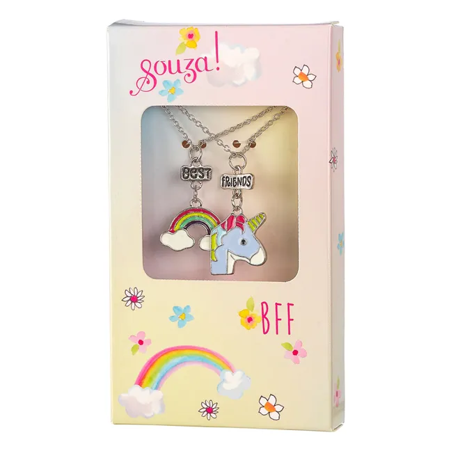 Set de regalo BFF - Collares de unicornio