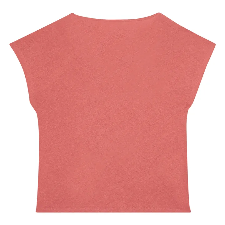 T Shirt Femme Manche Courte  | Terracotta- Image produit n°2