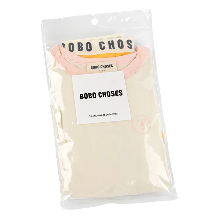 Pyjama aus Modal und Bio-Baumwolle | Senffarben- Produktbild Nr. 6