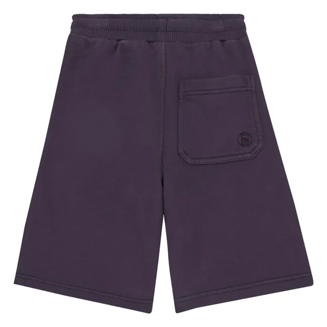 Pantalones cortos de algodón orgánico para niños  | Azul Marino