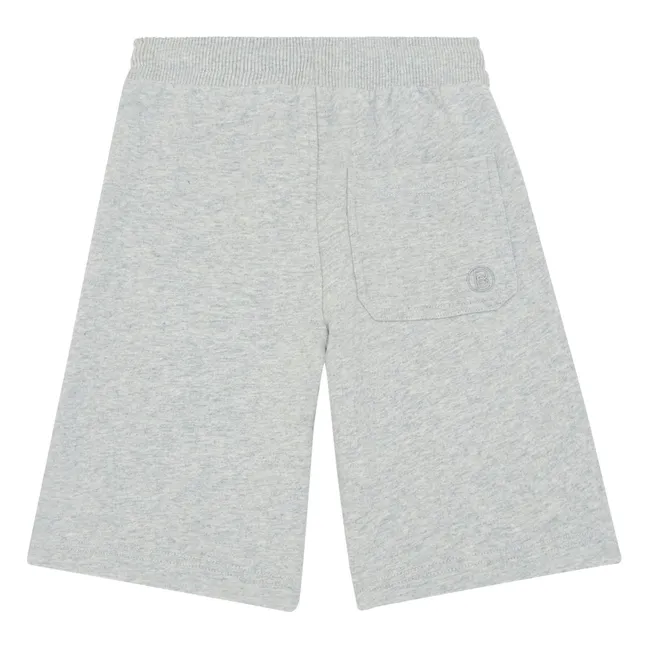 Shorts Jungen Bio-Baumwolle  | Grau Meliert