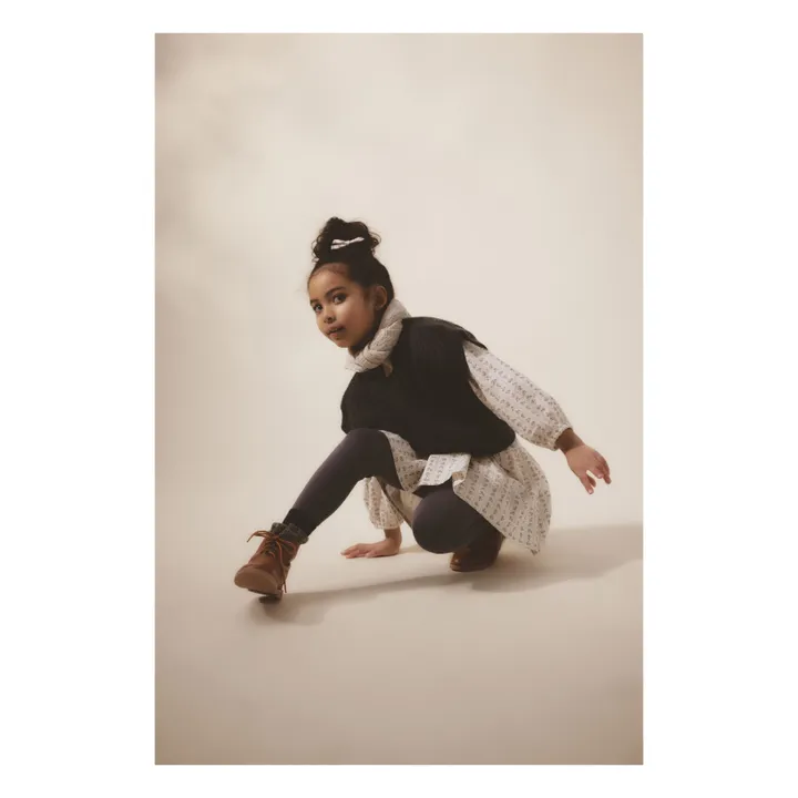 Legging Stretch Coton Bio | Gris foncé- Image produit n°7