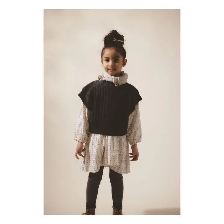 Legging Stretch Coton Bio | Gris foncé- Image produit n°2