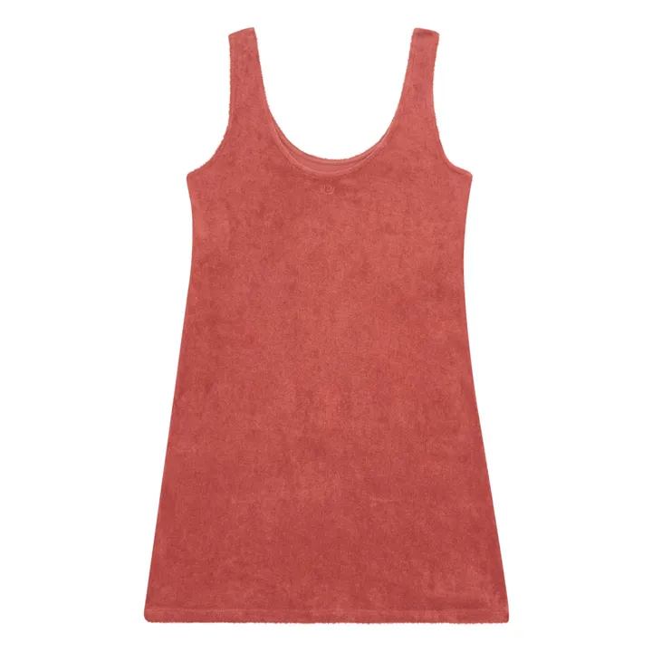 Robe Courte éponge | Terracotta- Image produit n°2