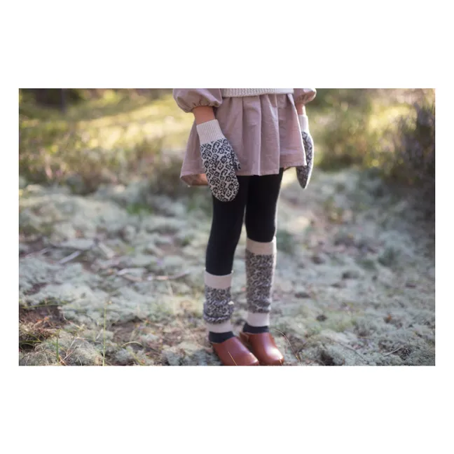 Stretch Organic Cotton Legging | Dark grey