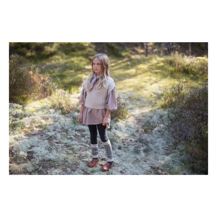 Legging Stretch Coton Bio | Gris foncé- Image produit n°4