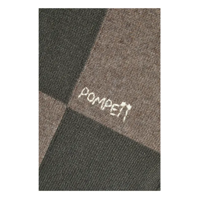 Cardigan Polo Checked | Vert