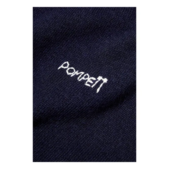 Equestrian Strick-Sweatshirt | Navy